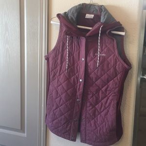 Columbia button front Vest